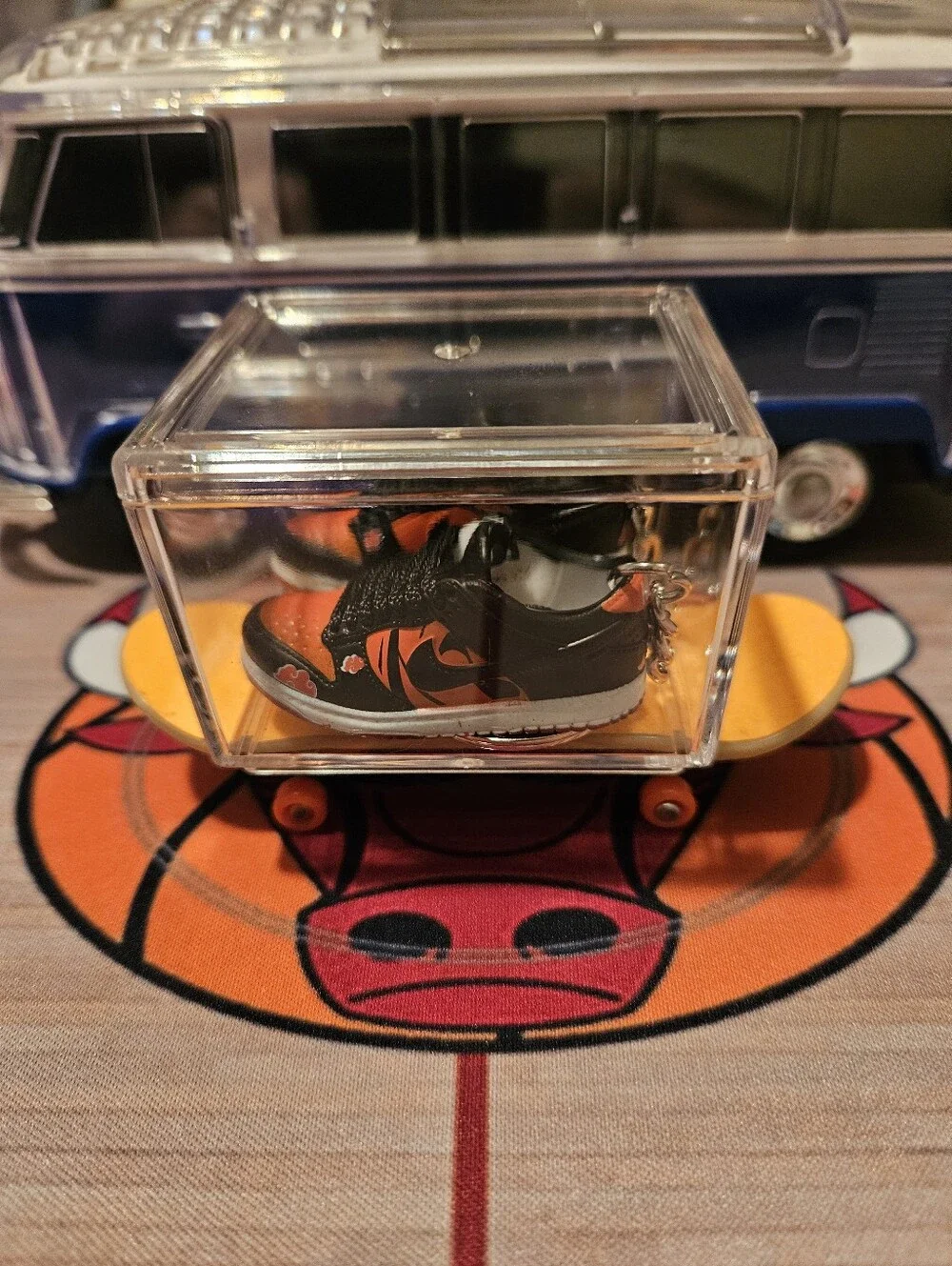 Pair of Mini sneaker keychain.